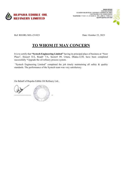 Testimonial from Fervent Multiboard Industries Ltd